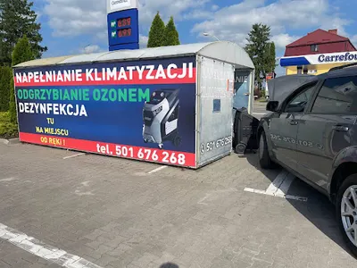Napełnianie klimatyzacji, odgrzybianie ozonem
